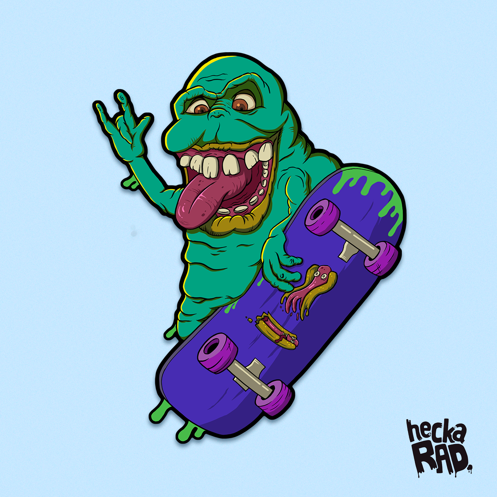 Slimer Sticker