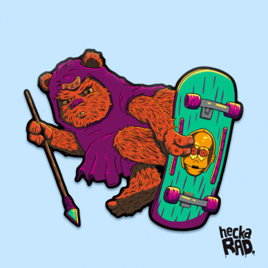 Ewok Sticker