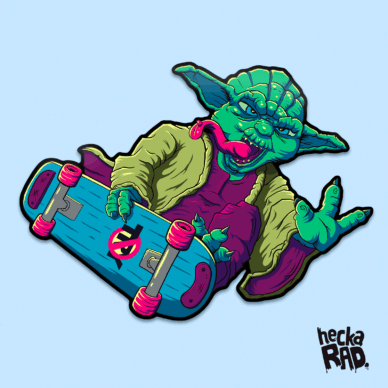 Yoda Sticker